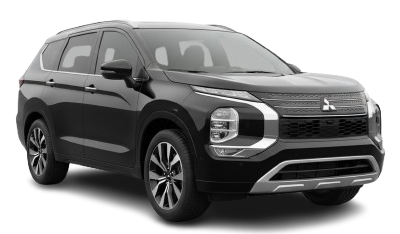 Large luxury V8 SUV, isolated on pure white background, studio lighting, high detail automotive photography, clean shadow under the car, front three quarter angle.