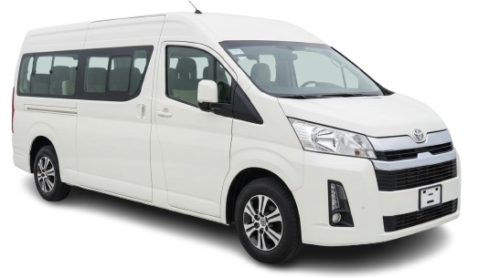 Modern passenger mini bus, isolated on pure white background, studio lighting, realistic vehicle photography, high detail, transport service style.